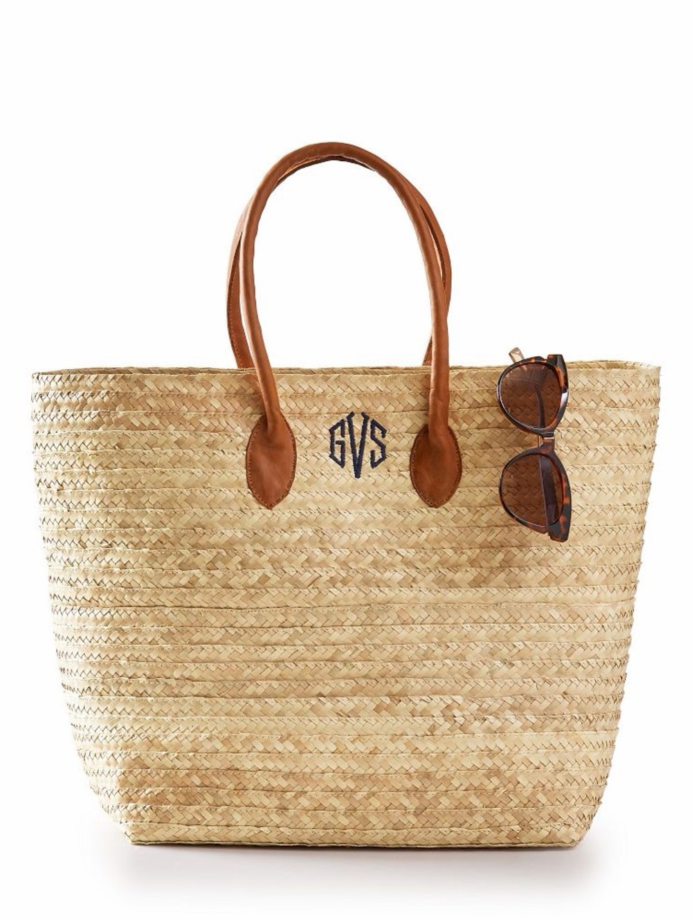 Mark & Graham Capri Palm Leaf Tote